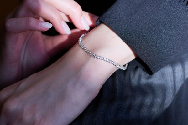 3.00ct ラウンドダイヤモンドブレスレット